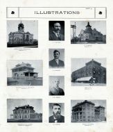 Kruege, M.E. Church, Williamson, Cronyn, Ward Hotel, Brown County Court House, Swain, Nelson, Dorian Appartments